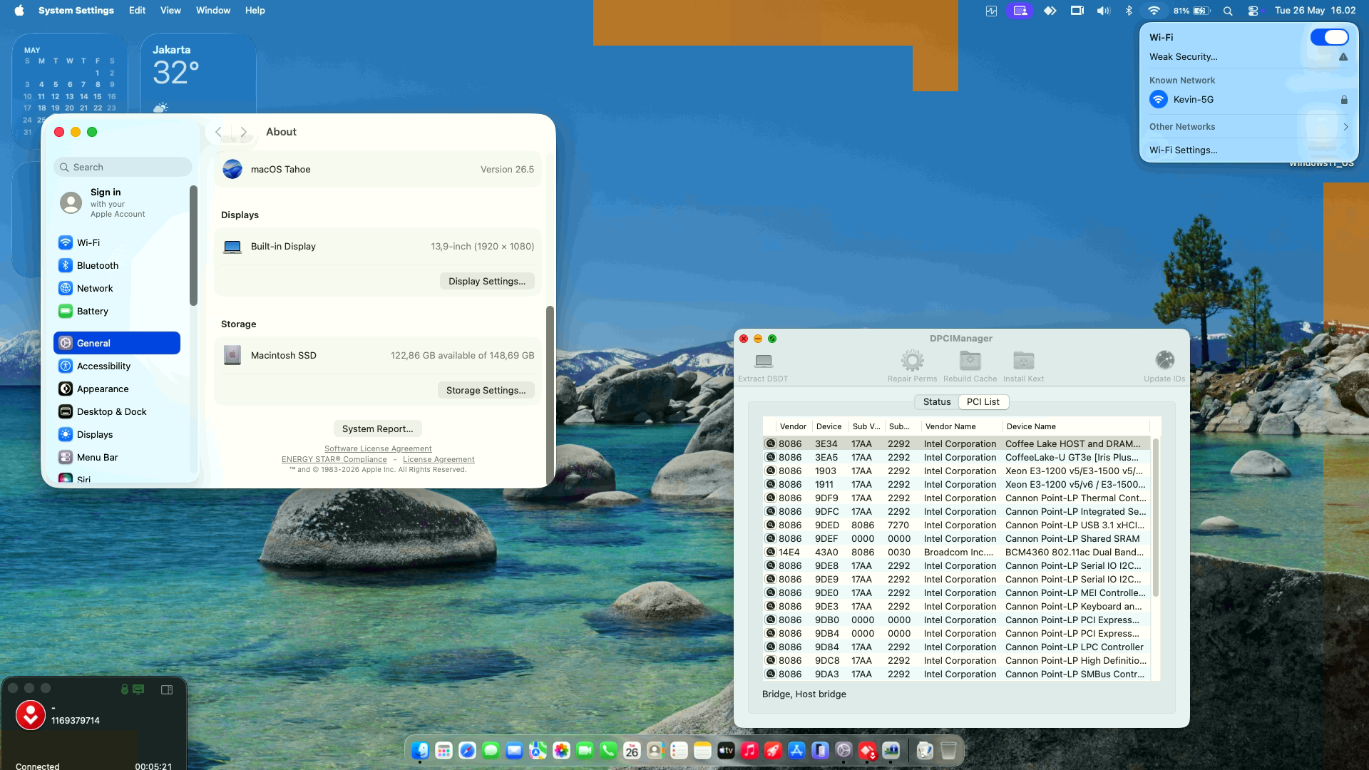 Lenovo Thinkpad X1 Yoga Gen 4 4Th [CometLake   Intel UHD 630 + I2C]   OpenCore 2